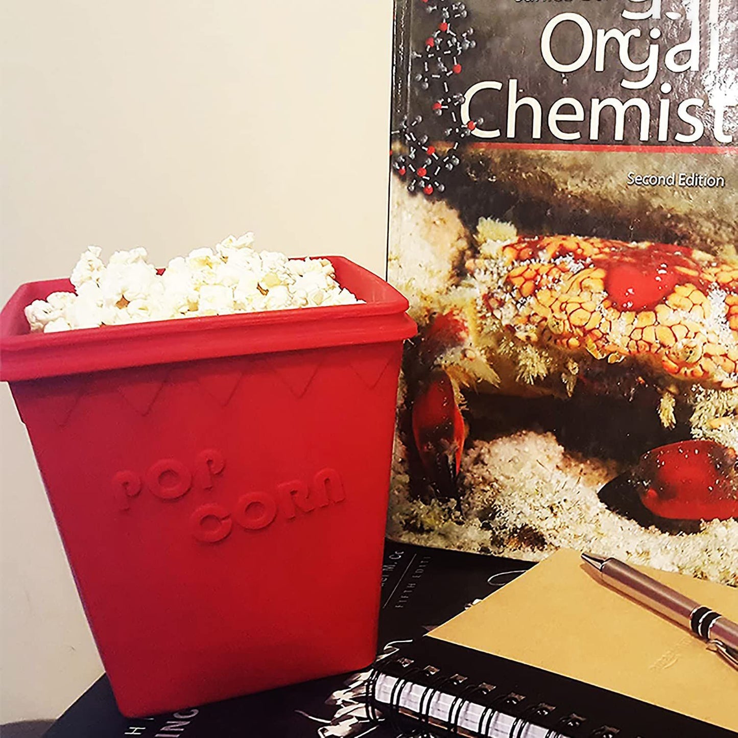 5 Core Silicone Popcorn Maker Bowl • Microwave BPA Free and Dishwasher Safe Hot Air Kernel Popper - POP BWL R