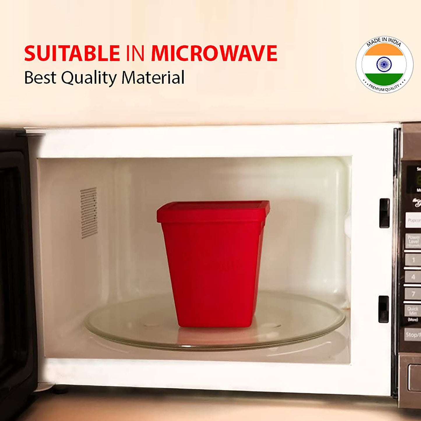 5 Core Silicone Popcorn Maker Bowl • Microwave BPA Free and Dishwasher Safe Hot Air Kernel Popper - POP BWL R